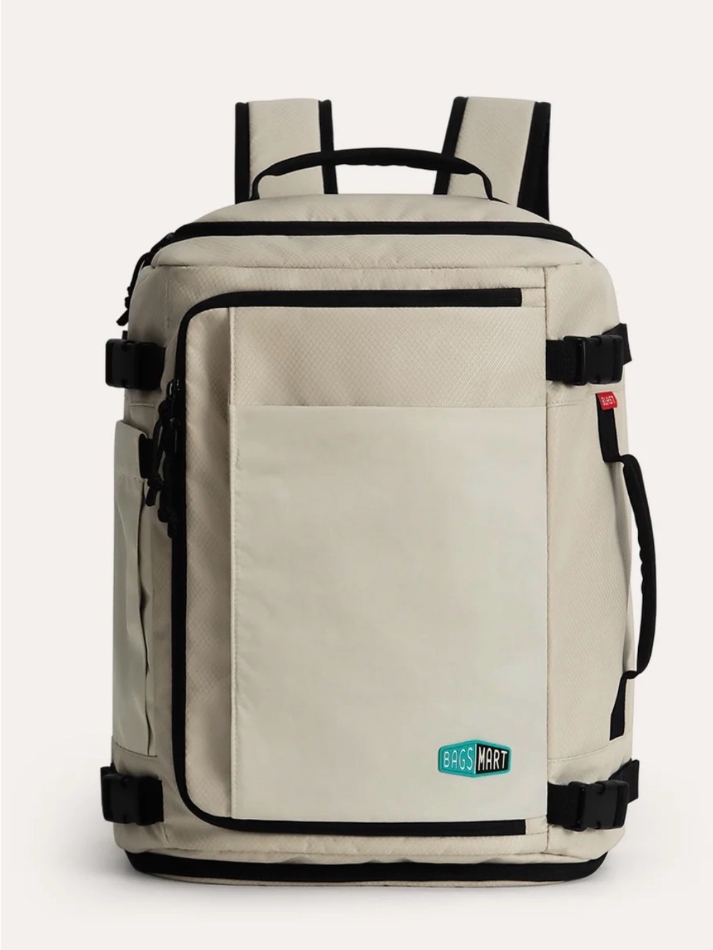 BagsMart Cream Travel Backpack — Women's Travel Bag